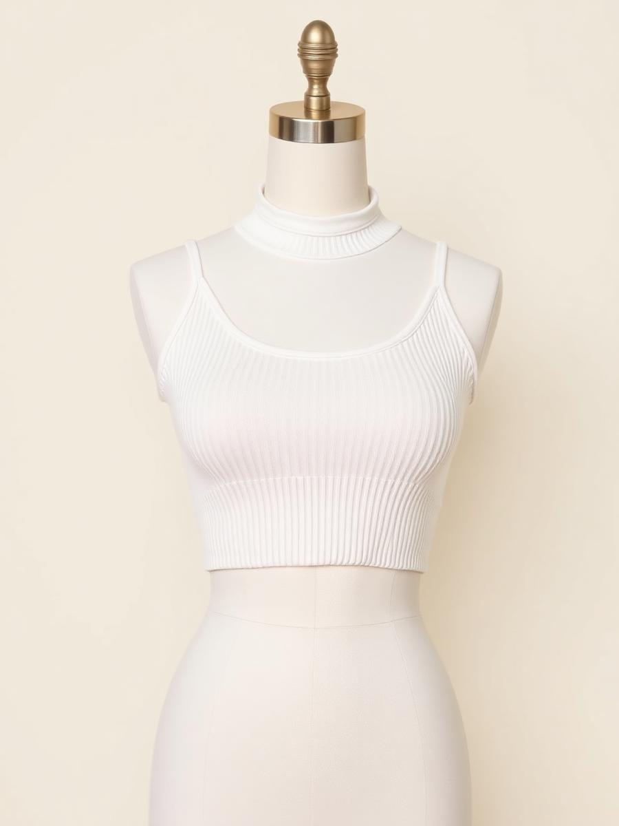 Blusa Cropped Canelada