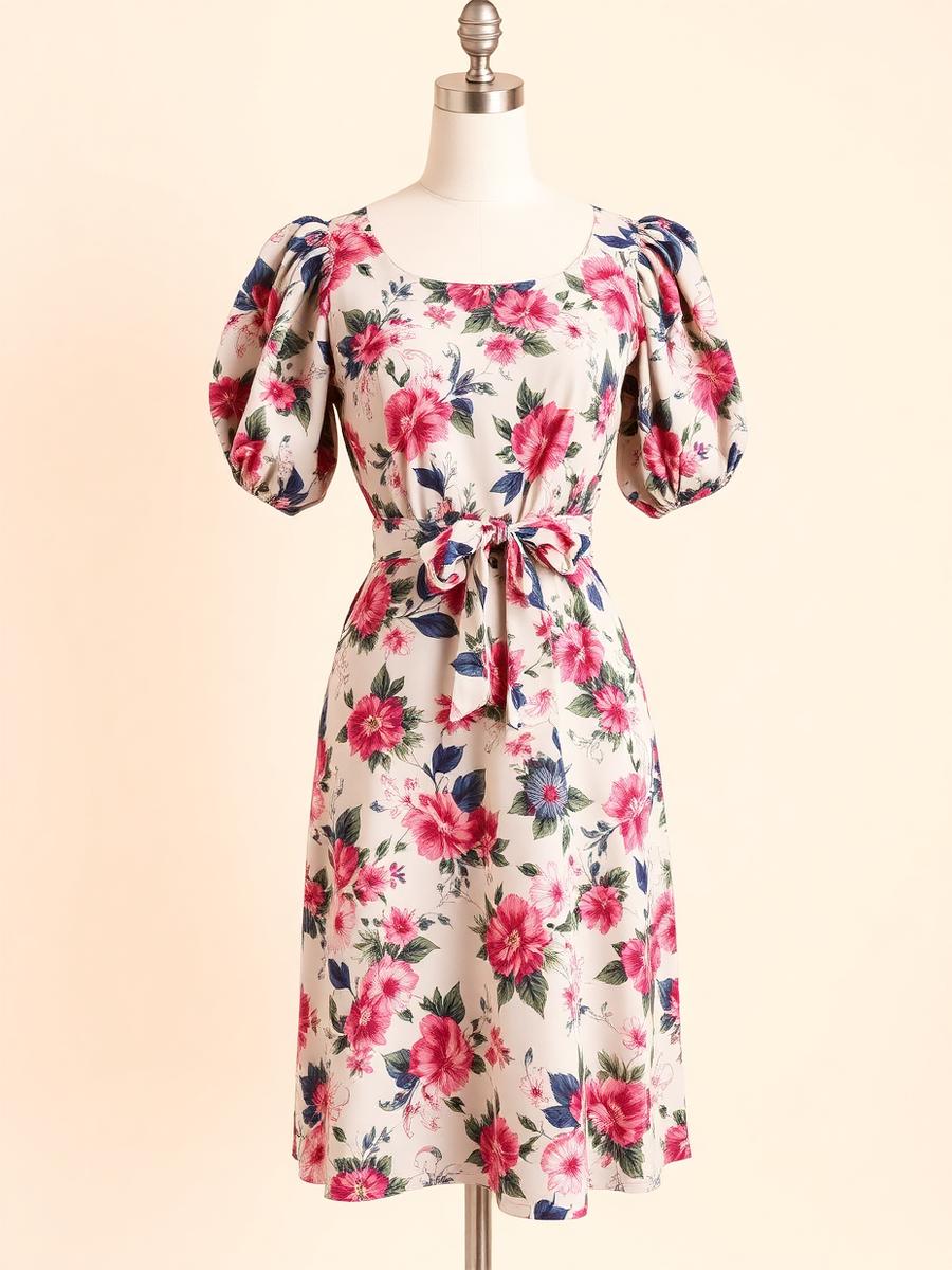 Vestido Floral Midi